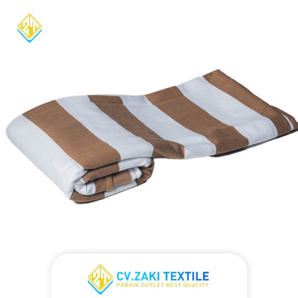 STRIPES 5 CM - ALMOND PUTIH