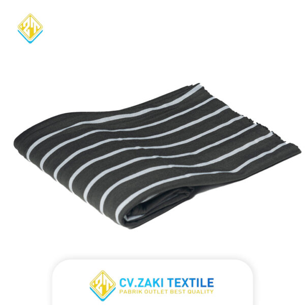 STRIPES MEDIUM COTTON - ABU PUTIH