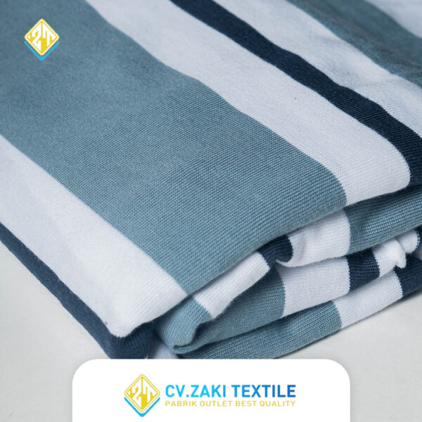STRIPES COMBO 2 - ABU  PUTIH  NAVY - Image 2