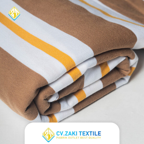 STRIPES COMBO 2 - ALMOND PUTIH KUNING - Image 2