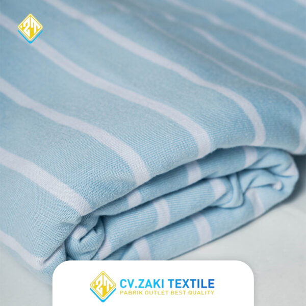STRIPES MEDIUM - SKYBLUE PUTIH - Image 2