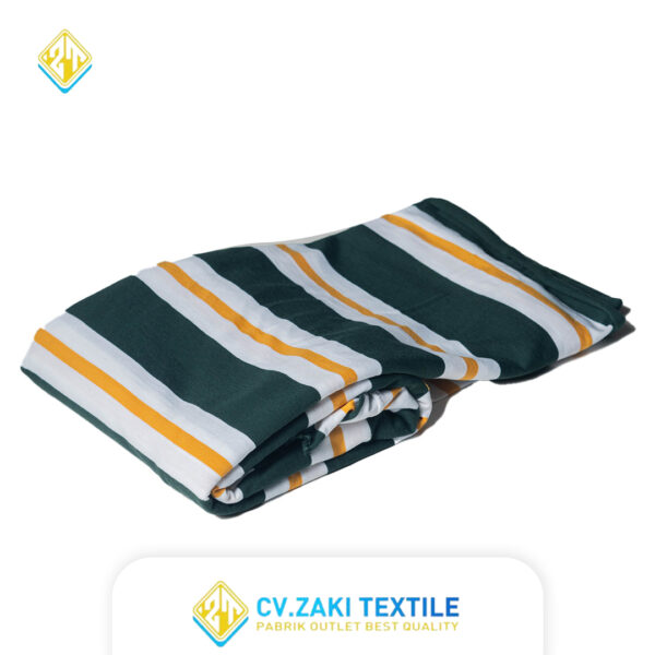 STRIPES COMBO 2 - HIJAU BOTOL PUTIH KUNING