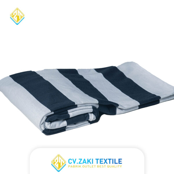 STRIPES 5 CM - NAVY PUTIH