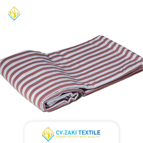 STRIPES 1 CM - CANDY PUTIH