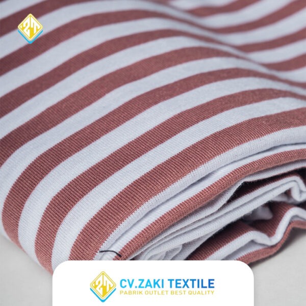 STRIPES 1 CM - CANDY PUTIH - Image 2