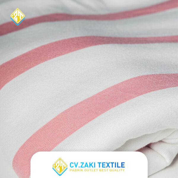 STRIPES BABY TERRY - ROSE - Image 2